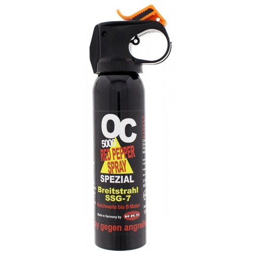 Spray pimienta chorro amplio OC 5000 150 ml defensa personal