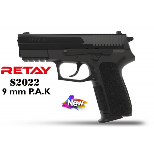 PISTOLA DETONANTE A BRANCO MODELO RETAY S2022 9 MM PAK